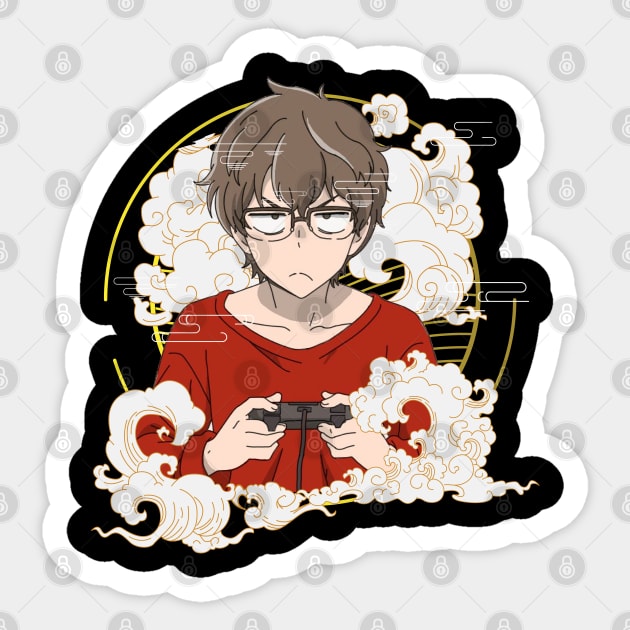 Naoto Hachiouji Don't Toy With Me, Miss Nagatoro Sticker by AssoDesign